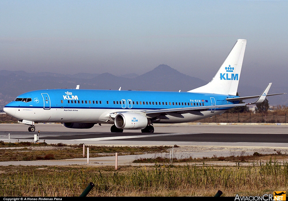PH-BXW - Boeing 737-8K2 - KLM - Royal Dutch Airlines
