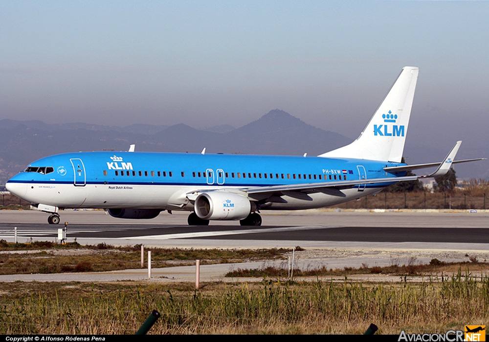 PH-BXW - Boeing 737-8K2 - KLM - Royal Dutch Airlines