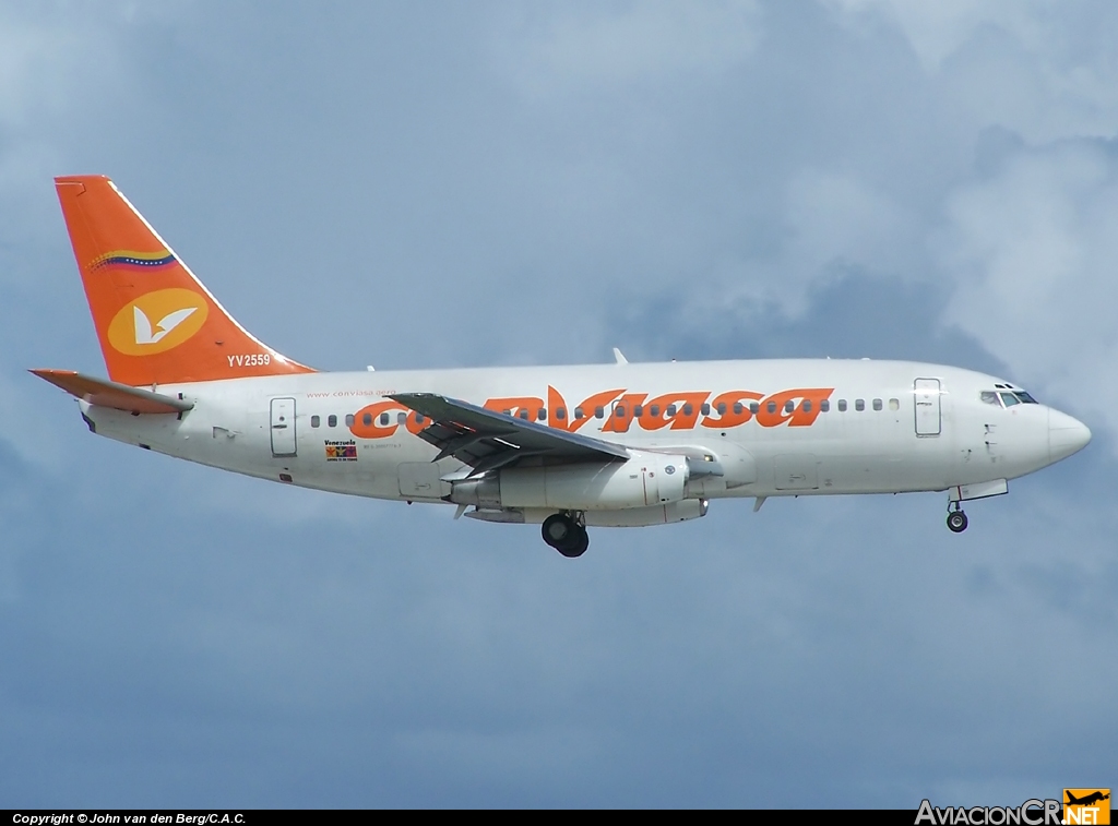 YV2559 - Boeing 737-232/Adv - Conviasa