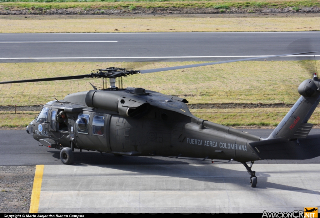 FAC4136 - Sikorsky S-70A - Fuerza Aérea Colombiana