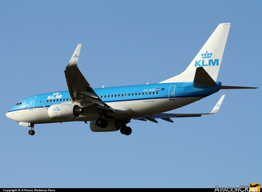 PH-BGE - Boeing 737-7K2 - KLM - Royal Dutch Airlines