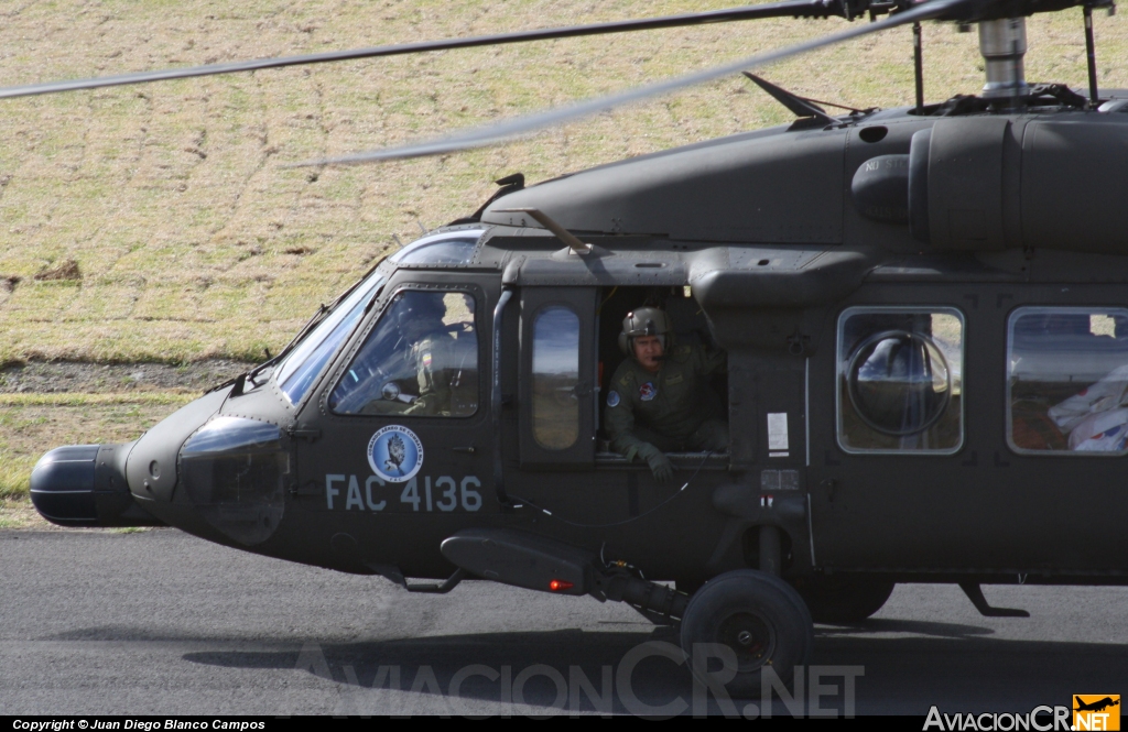 FAC4136 - Sikorsky S-70A - Fuerza Aérea Colombiana