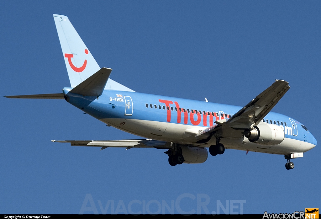 G-THOK - Boeing 737-36Q - Thomsonfly