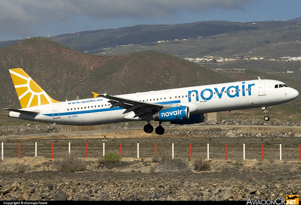 SE-RDN - Airbus A321-231 - Novair