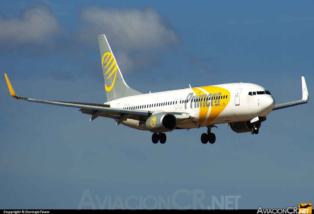 TF-JXE - Boeing 737-8Q8 - Primera