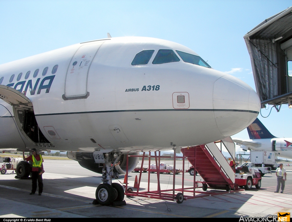 XA-UBU - Airbus A318-112 - Mexicana