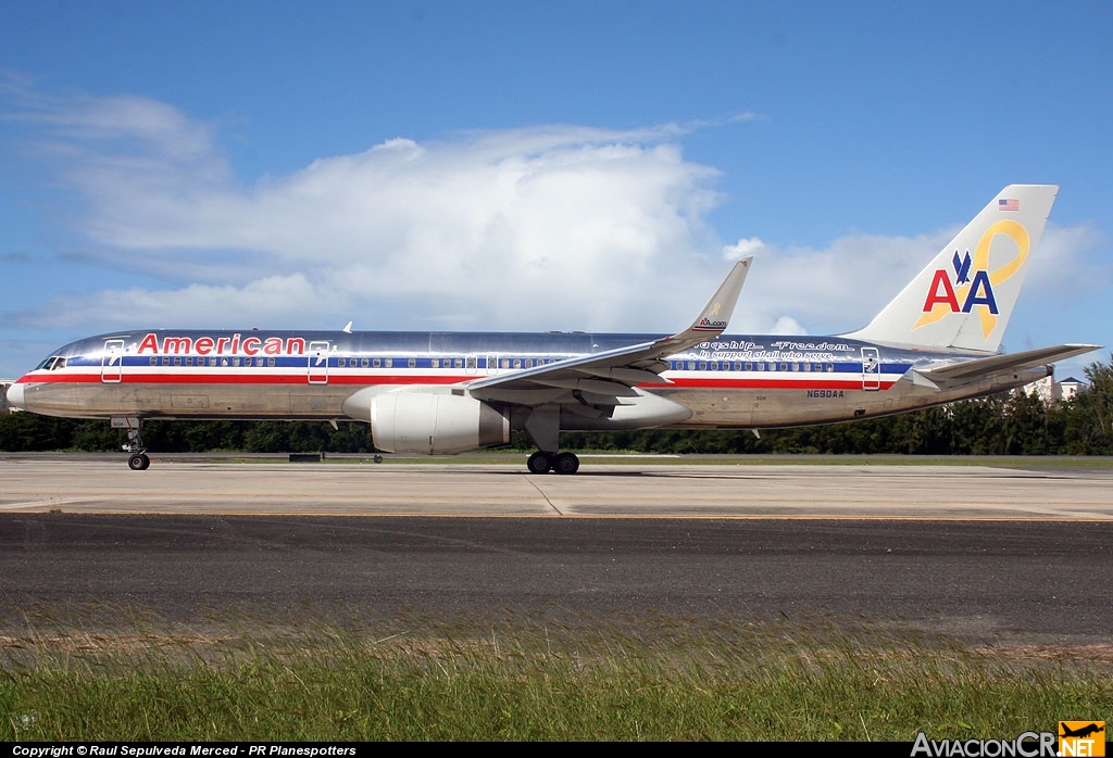 N690AA - Boeing 757-223 - American Airlines