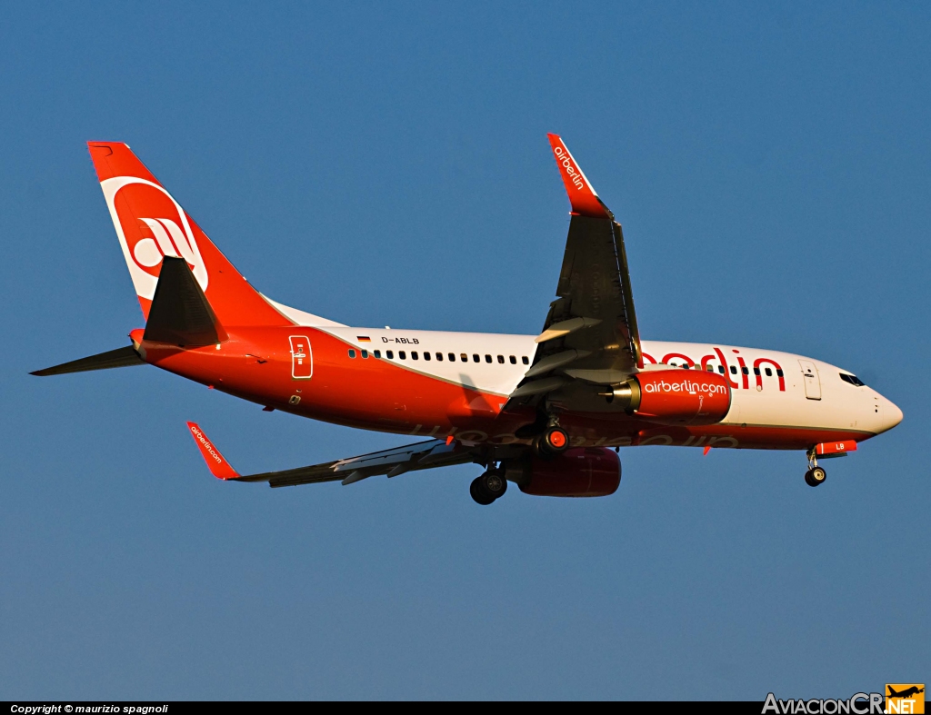 D-ABLB - Boeing 737-76J - Air Berlin