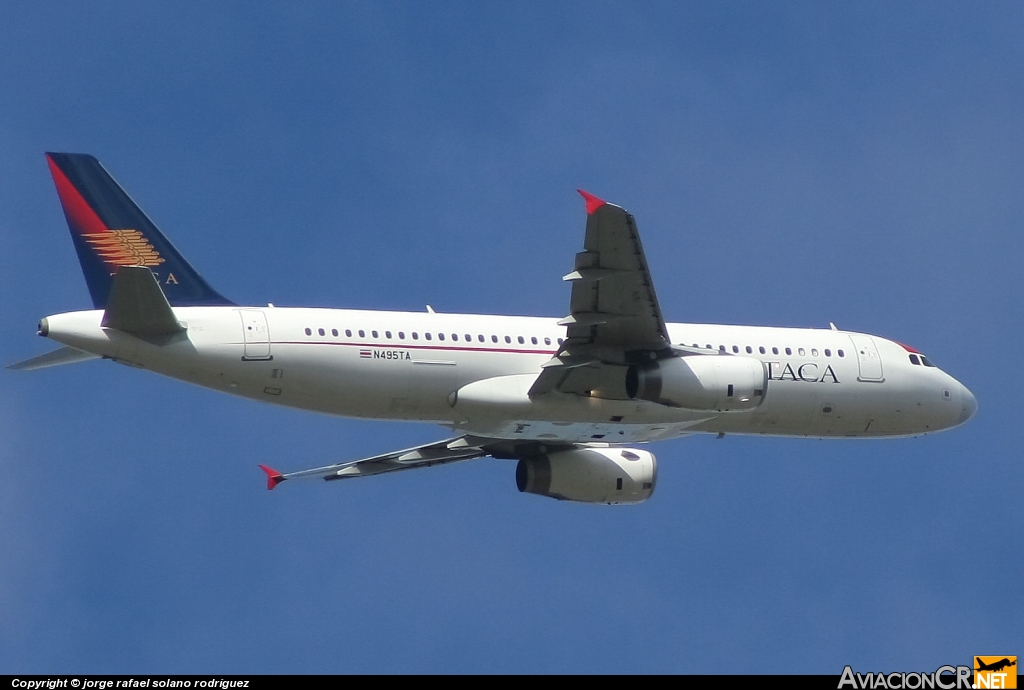 N495TA - Airbus A320-233 - TACA