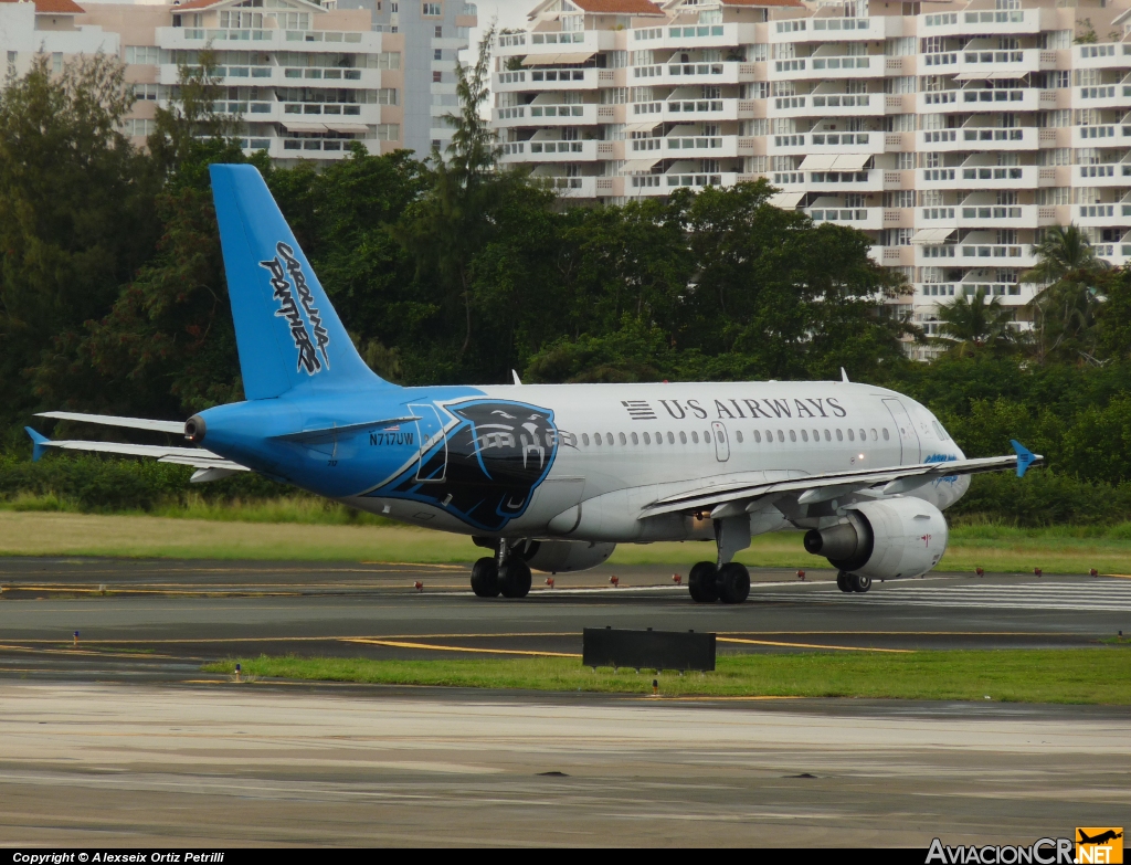 N717UW - Airbus A319-112 - US Airways