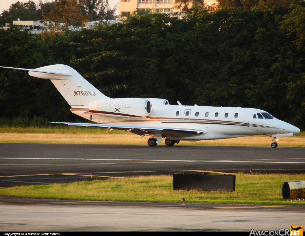 N750JX - Cessna 750 Citation X - Privado