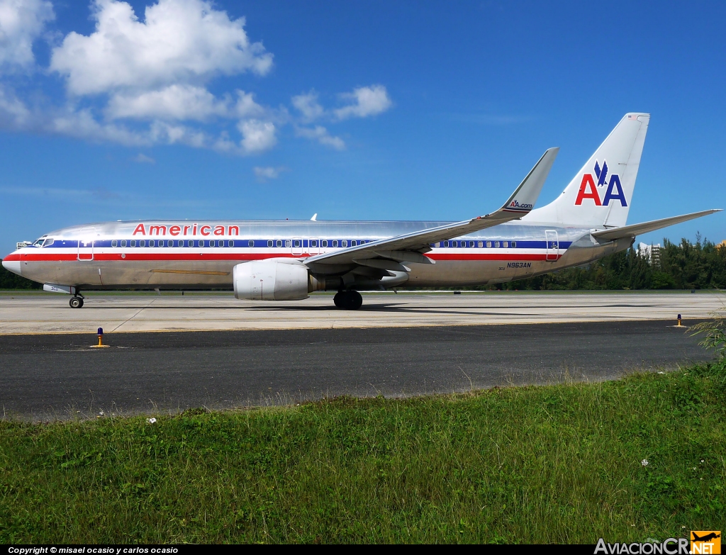 N963AN - Boeing 737-824 - American Airlines
