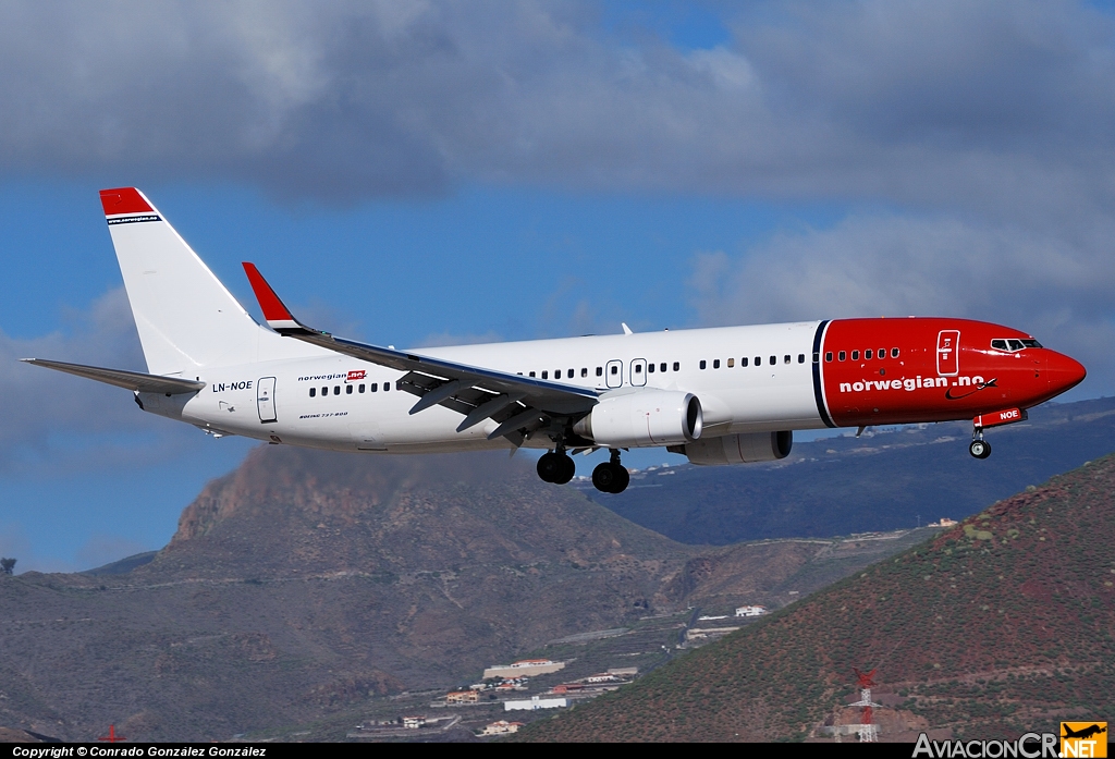 LN-NOE - Boeing 737-8Q8 - Norwegian Air Shuttle
