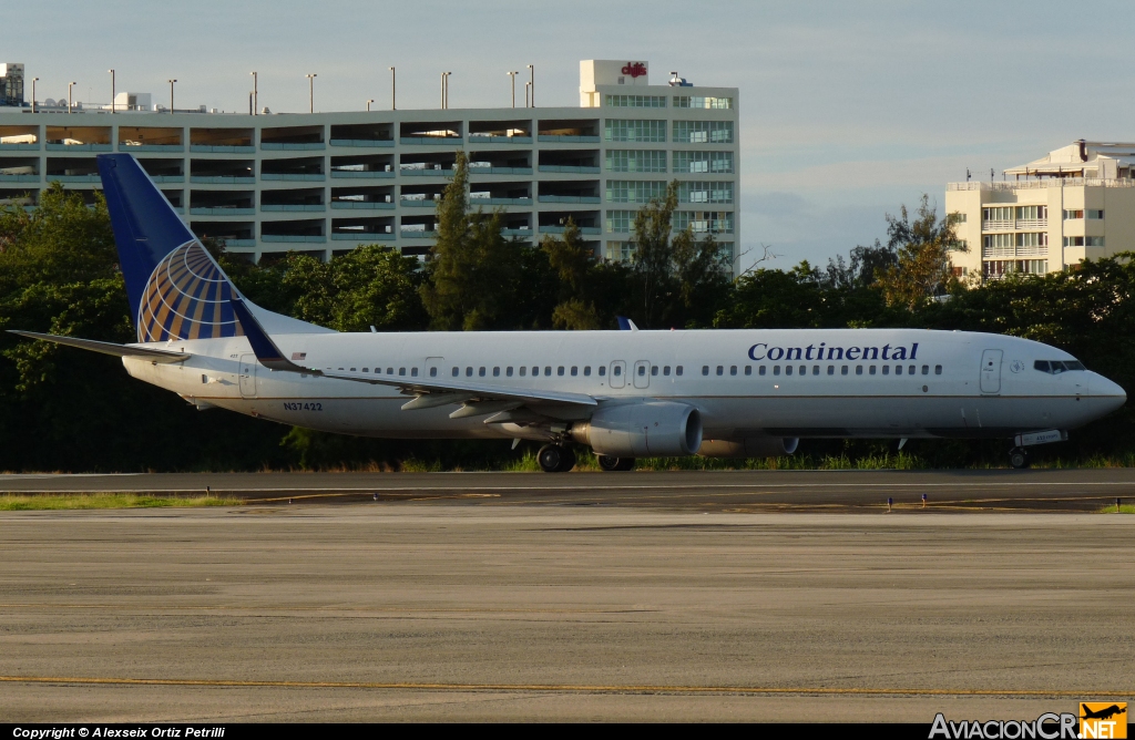 N37422 - Boeing 737-924/ER - Continental Airlines
