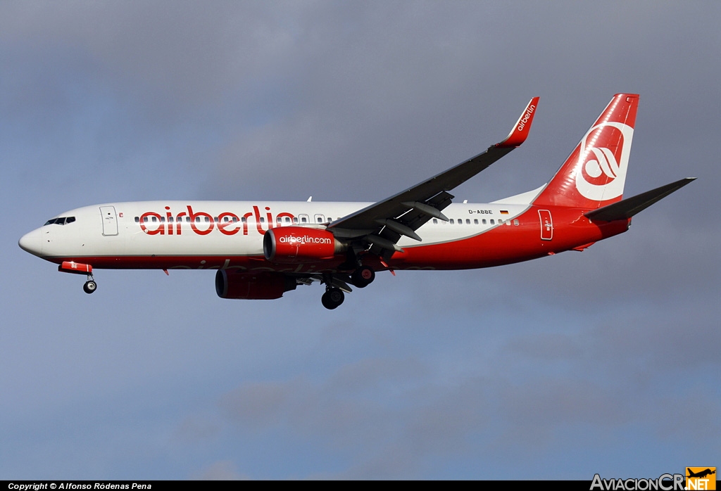 D-ABBE - Boeing 737-86J - Air Berlin