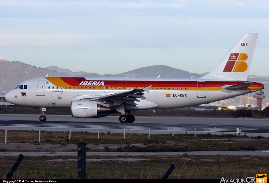 EC-KBX - Airbus A319-111 - Iberia