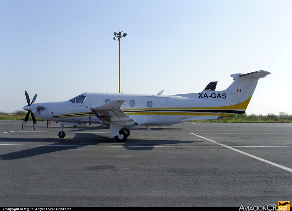 XA-GAS - Pilatus PC-12 - Privado