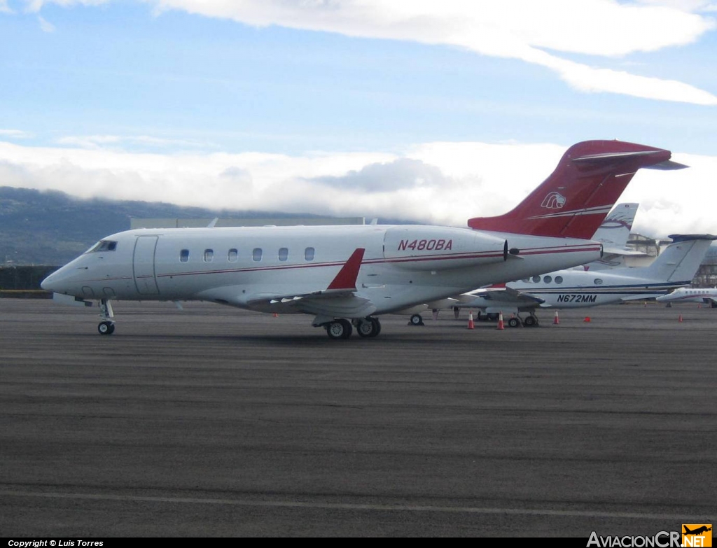 N480BA - Bombardier BD-100-1A10 Challenger 300 - Privado (Credomatic Air Services)