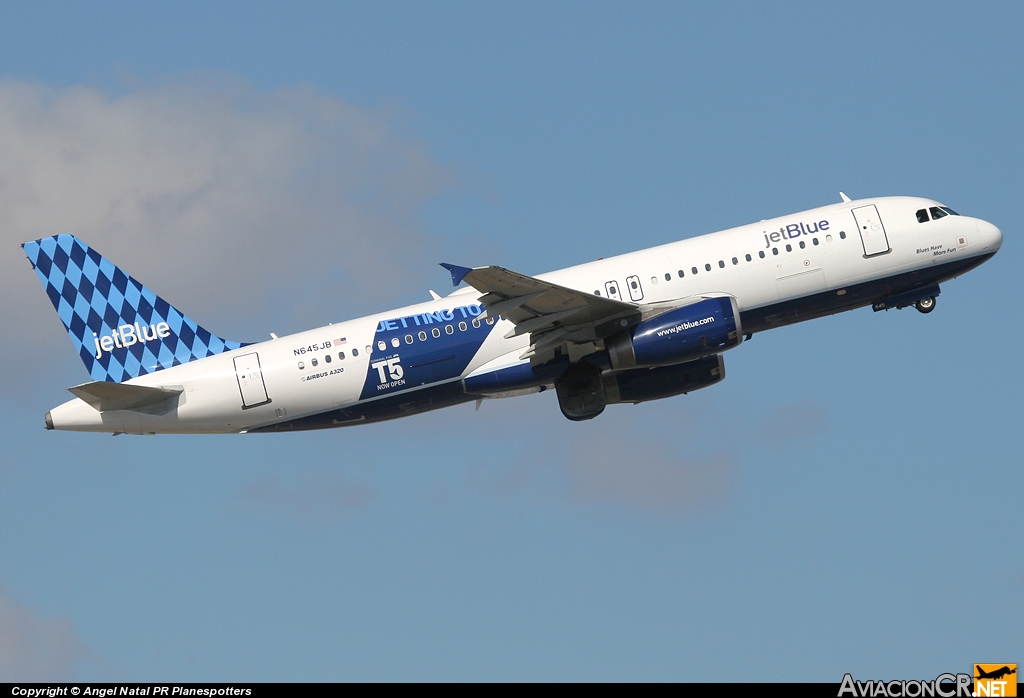 N645JB - Airbus A320-232 - Jet Blue