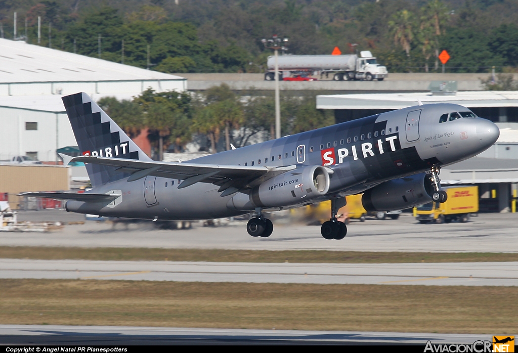 N522NK - Airbus A319-132 - Spirit Airlines