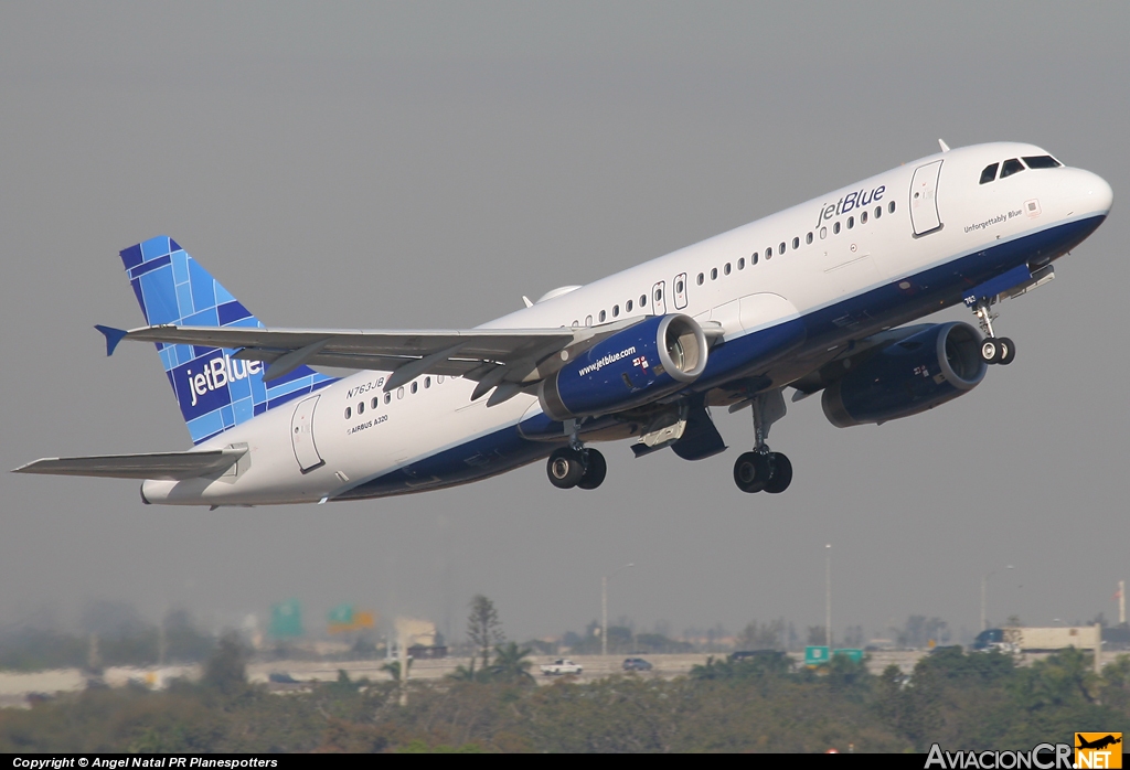N763JB - Airbus A320-232 - Jet Blue