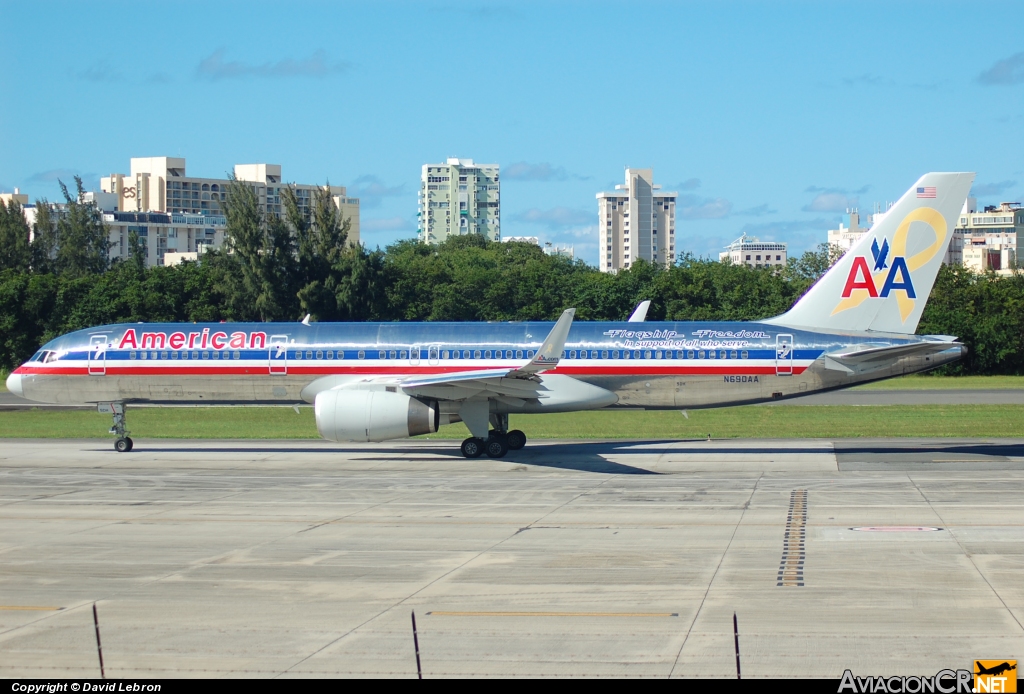 N690AA - Boeing 757-223 - American Airlines