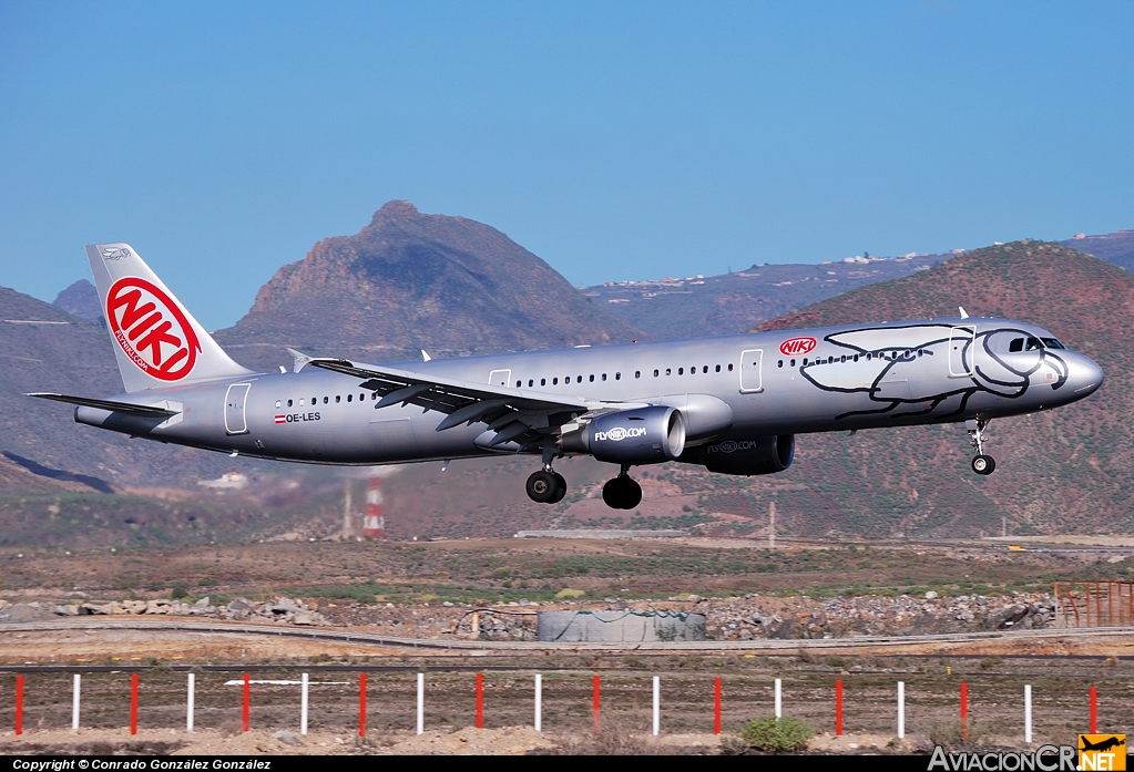 OE-LES - Airbus A321-231 - NIKI