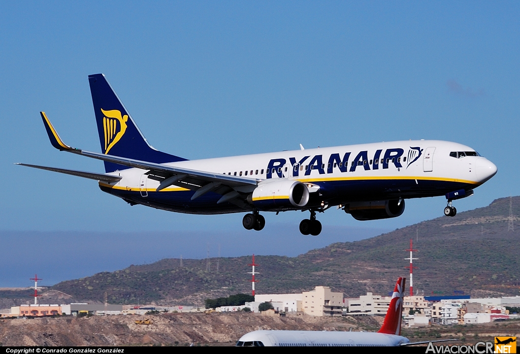 EI-DWX - Boeing 737-8AS - Ryanair