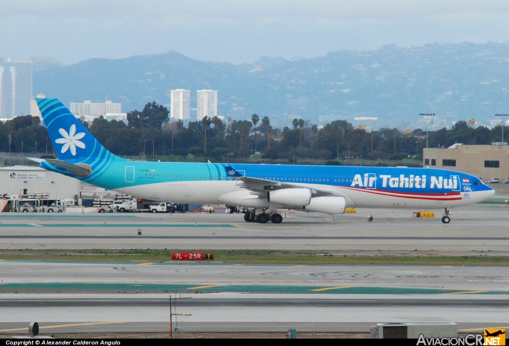 F-OSUN - Airbus A340-313X - Air Tahiti Nui