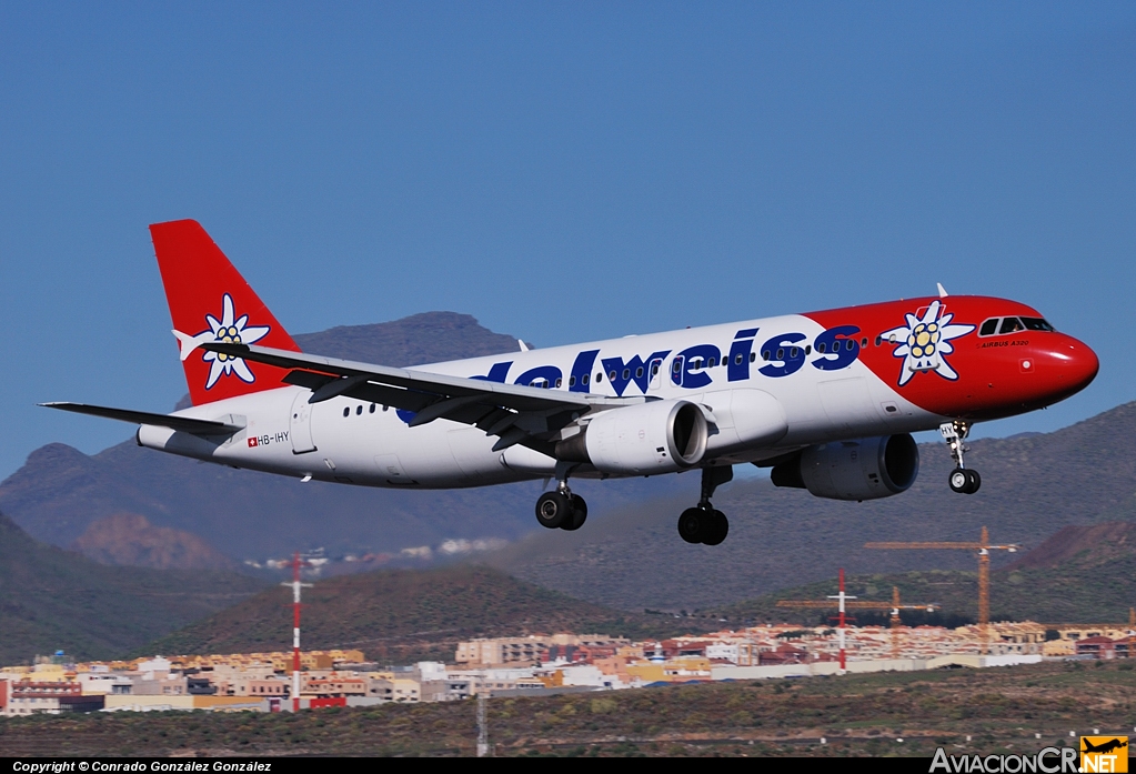 HB-IHY - Airbus A320-214 - Edelweiss Air