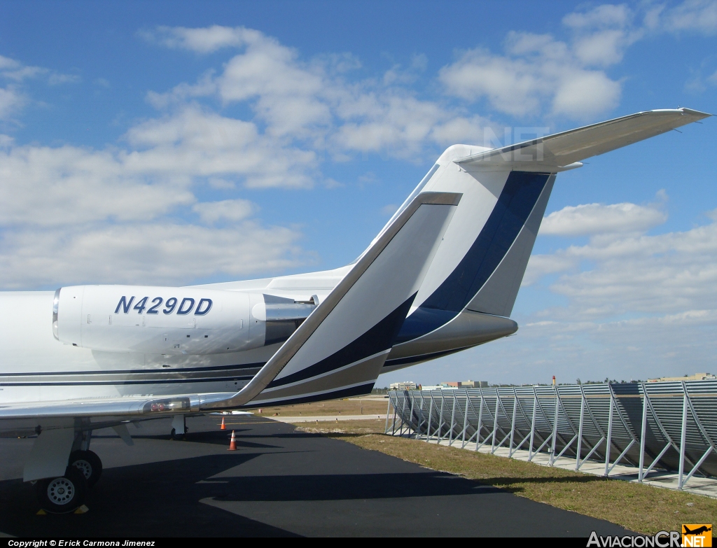 N429DD - Gulfstream American G-1159A Gulfstream III - Privado