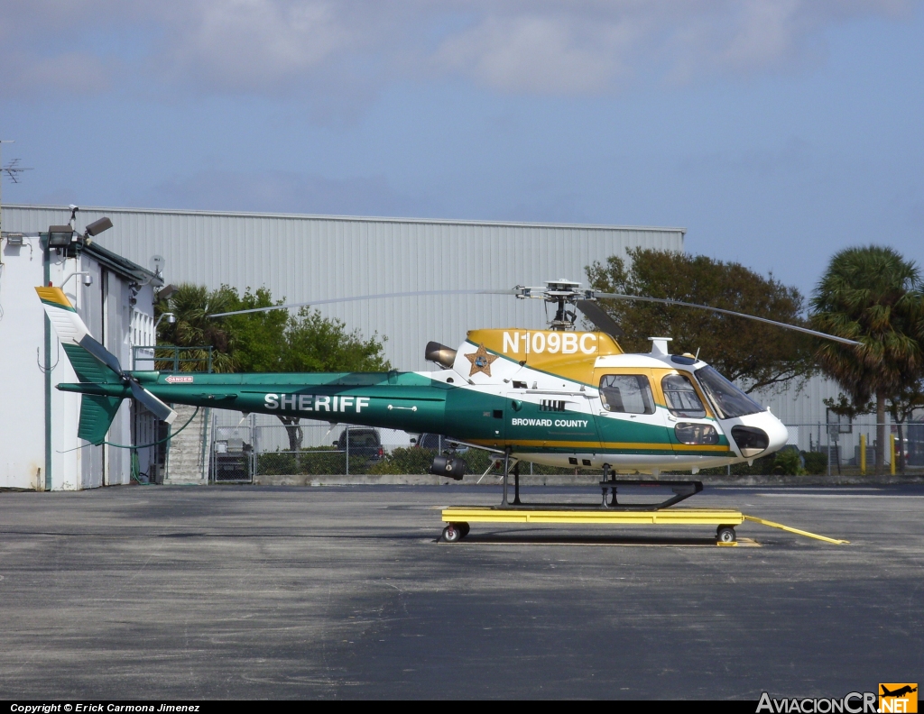 N109BC - Eurocopter AS-350B-2 Ecureuil - Broward County Sheriffs Police