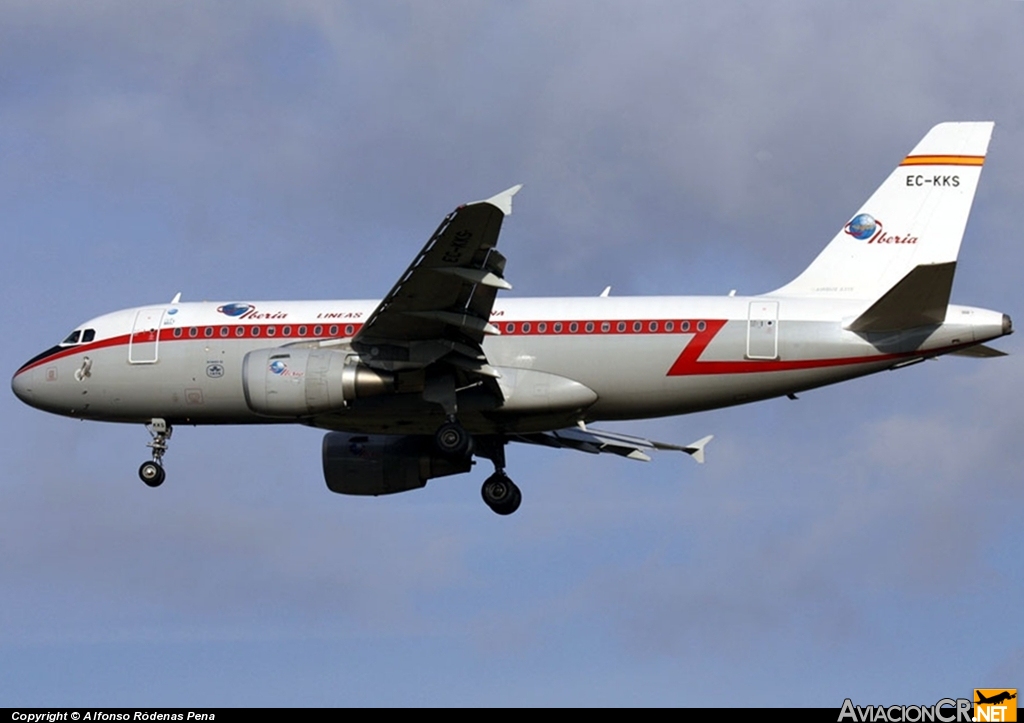 EC-KKS - Airbus A319-111 - Iberia