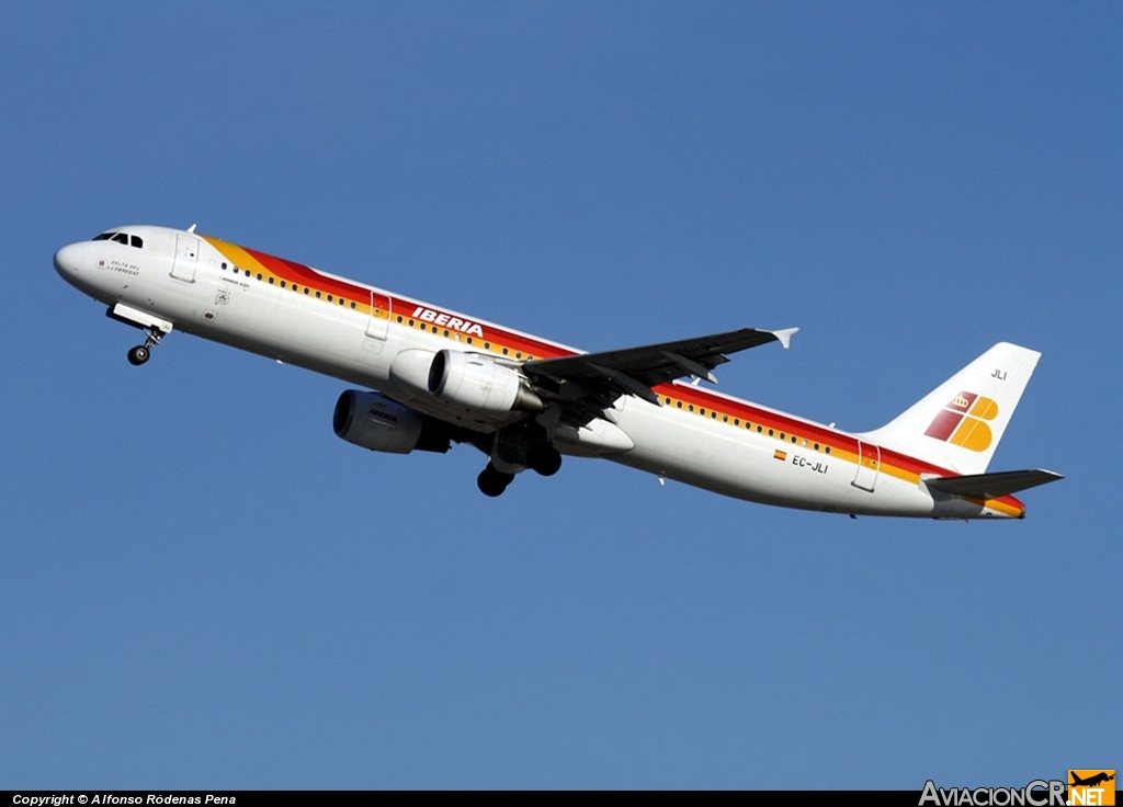 EC-JLI - Airbus A321-211 - Iberia