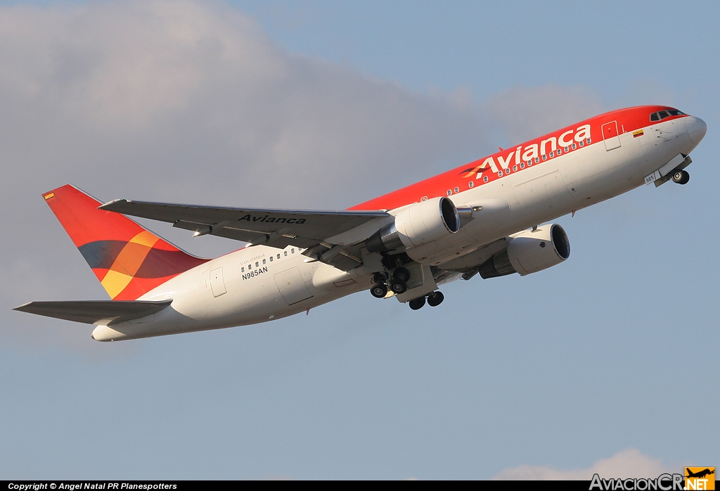 N985AN - Boeing 767-259/ER - Avianca Colombia