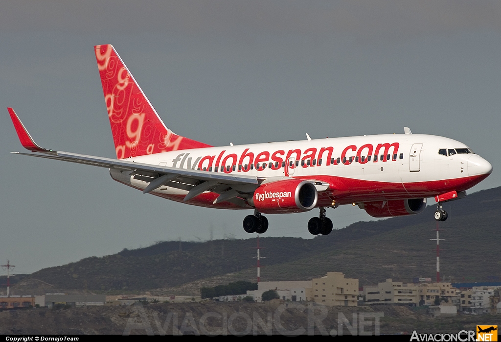 G-MSJF - Boeing 737-7Q8 - Flyglobespan