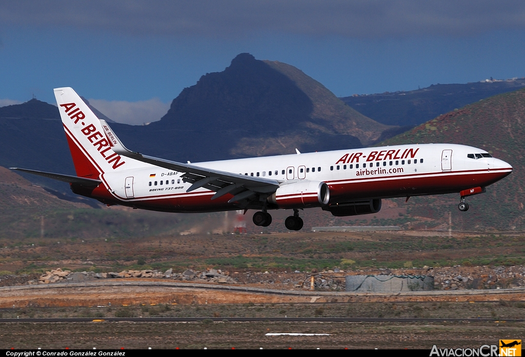 D-ABAF - Boeing 737-86J - Air Berlin