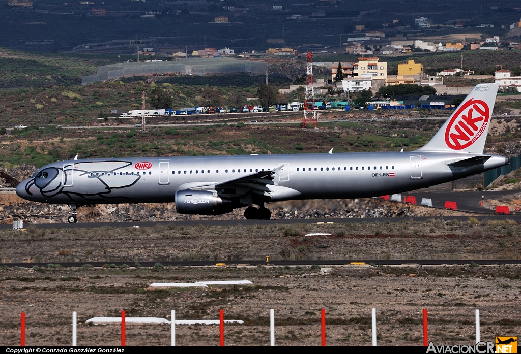 OE-LES - Airbus A321-231 - NIKI