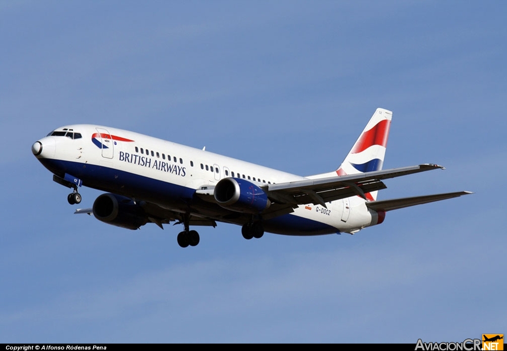 G-DOCZ - Boeing 737-436 - British Airways