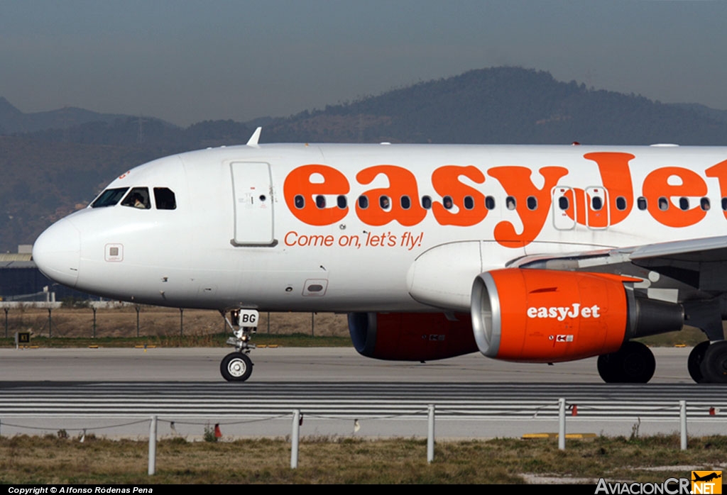 G-EZBG - Airbus A319-111 - EasyJet Airline