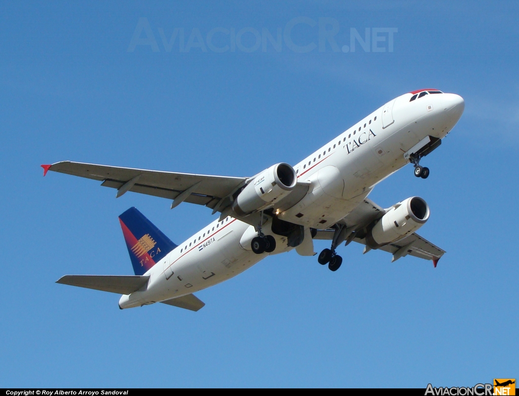 N491TA - Airbus A320-233 - TACA