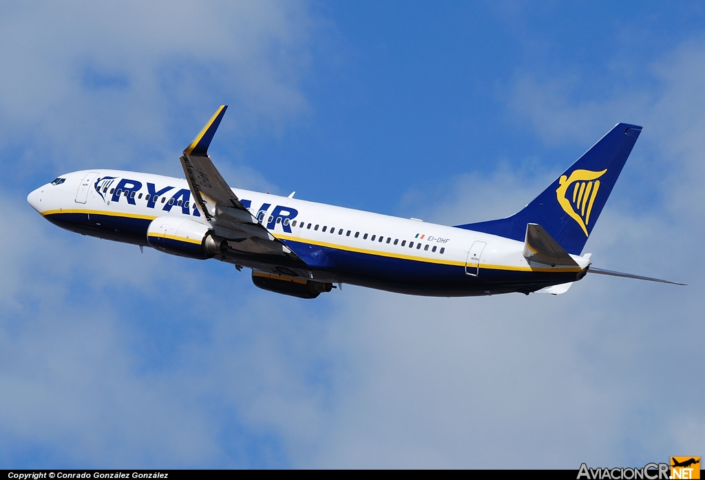 EI-DHF - Boeing 737-8AS - Ryanair