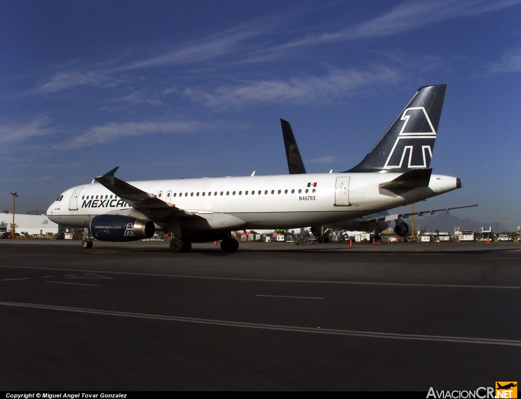 N467RX - Airbus A320-231 - Mexicana