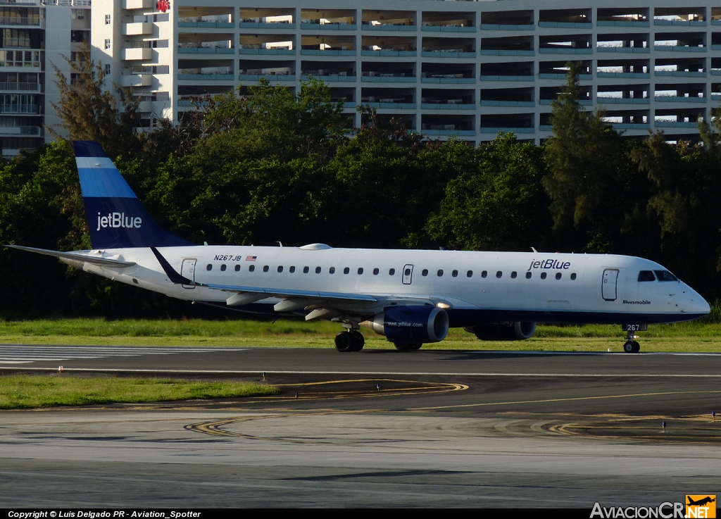 N267JB - Embraer ERJ-190-100AR - Jet Blue