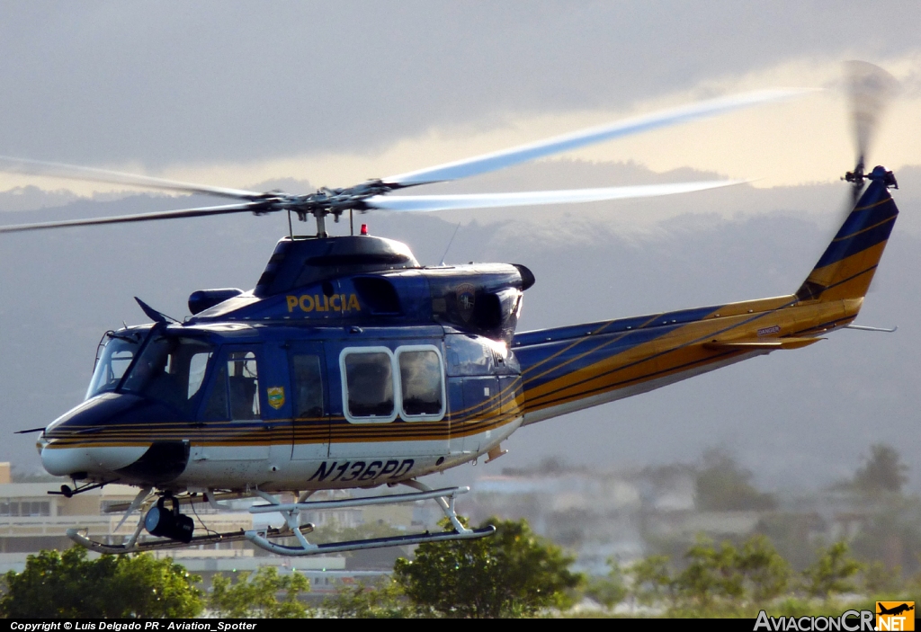 N136PD - Bell 412 - Policia de Puerto Rico