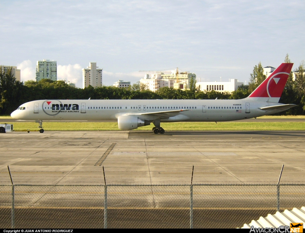 N588NW - Boeing 757-308 - Northwest Airlines