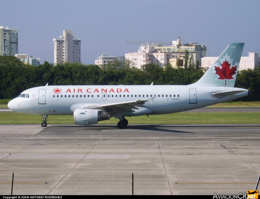 C-GBHN - Airbus A319-114 - Air Canada