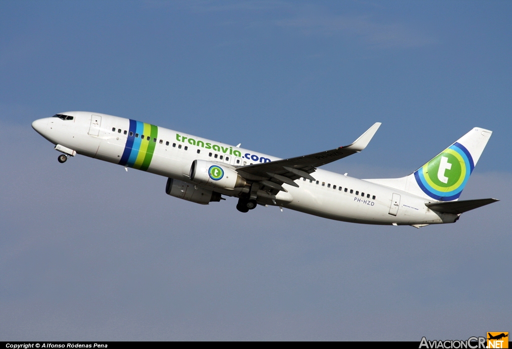 PH-HZD - Boeing 737-8K2 - Transavia Airlines