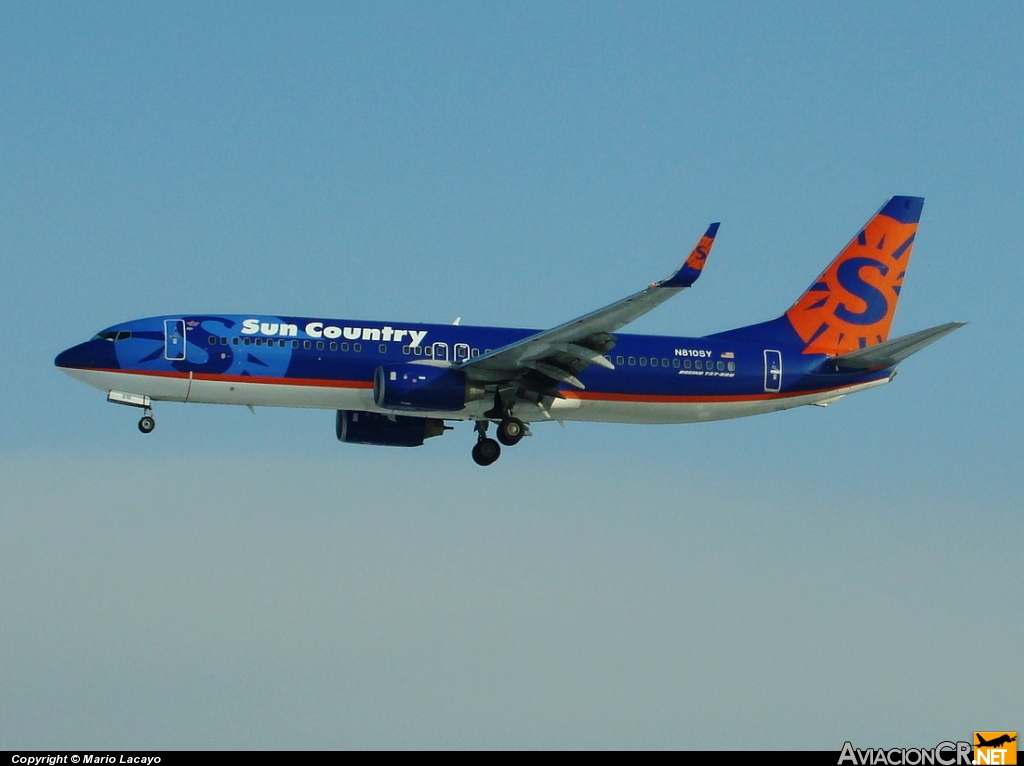 N810SY - Boeing 737-8BK - Sun Country