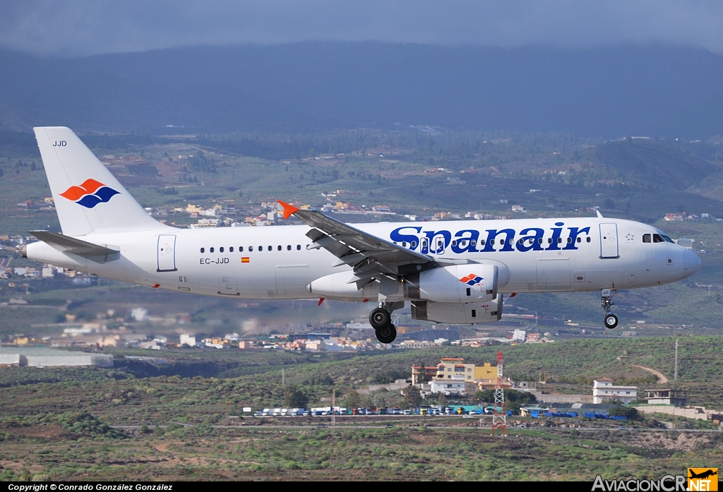 EC-JJD - Airbus A320-232 - Spanair